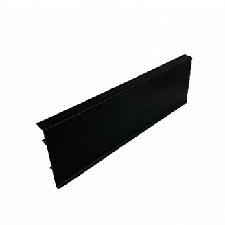 Плінтус Hi Line Prestige Cezar Чорний Матовий | W-PC-HLP-M090-250