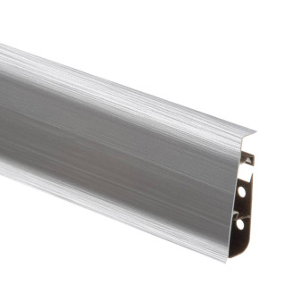 Плінтус Hi Line Prestige Cezar Aluminium Матовий | W-PC-HLP-M201-250