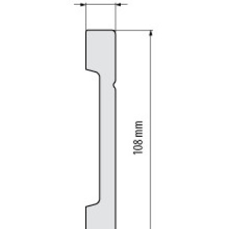 Плінтус ударостійкий Cezar Elegance | W-LS-LPC-20-101-200 Плінтус ударостійкий Cezar Elegance | W-LS-LPC-20-101-200