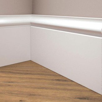 Плінтус ударостійкий Cezar Elegance | W-LS-LPC-22-101-200 Плінтус ударостійкий Cezar Elegance | W-LS-LPC-22-101-200