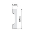 Плінтус ударостійкий Cezar Elegance | W-LS-LPC-23-101-200 Плінтус ударостійкий Cezar Elegance | W-LS-LPC-23-101-200
