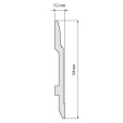 Плінтус ударостійкий Cezar Elegance | W-LS-LPC-25-101-200 Плінтус ударостійкий Cezar Elegance | W-LS-LPC-25-101-200