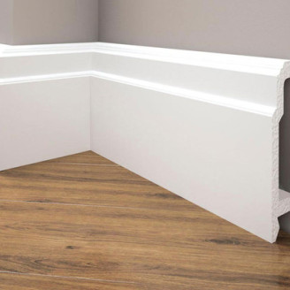 Плінтус ударостійкий Cezar Elegance | W-LS-LPC-26-101-200