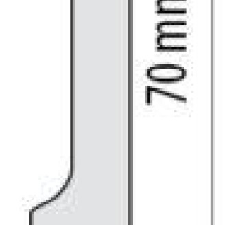 Плінтус ударостійкий Cezar Elegance | W-LS-LPC-37-101-200