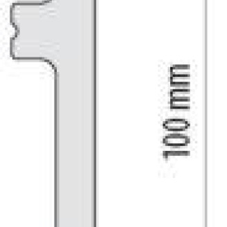 Плінтус ударостійкий Cezar Elegance | W-LS-LPC-40-101-244