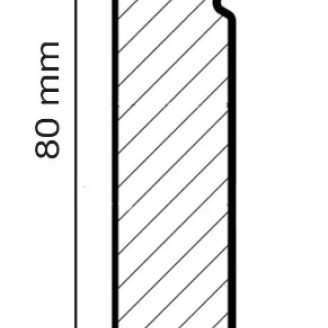 Плинтус Döllken-Weimar Cubu Flex 80 белый Style Hamburger | 5113873 (80 мм) Плинтус Döllken-Weimar Cubu Flex 80 белый Style Hamburger | 5113873 (80 мм)