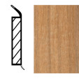 Плінтус Döllken-Weimar PVC MDF EP60 дуб дикий | 5107300 W487 Плінтус Döllken-Weimar PVC MDF EP60 дуб дикий | 5107300 W487
