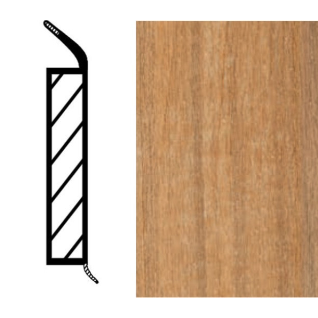 Плінтус Döllken-Weimar PVC MDF EP60 дуб дикий | 5107300 W487 Плінтус Döllken-Weimar PVC MDF EP60 дуб дикий | 5107300 W487