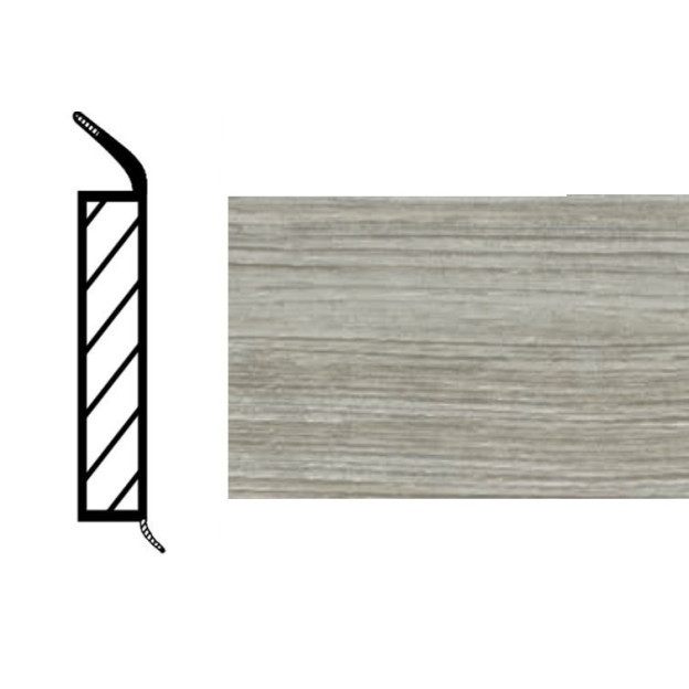 Плінтус Döllken-Weimar PVC MDF EP60 Кедр Світлий | 5107303 W491 Плінтус Döllken-Weimar PVC MDF EP60 Кедр Світлий | 5107303 W491
