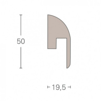 Плінтус Parador SL2 Чорний уніколор | 1254867