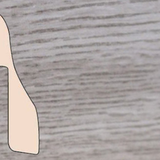 Плінтус Parador SL4 Дуб сріблястий | 1254896