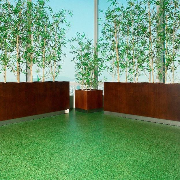 Вінілова підлога LG Decotile Трава Зелена | DTL 2987