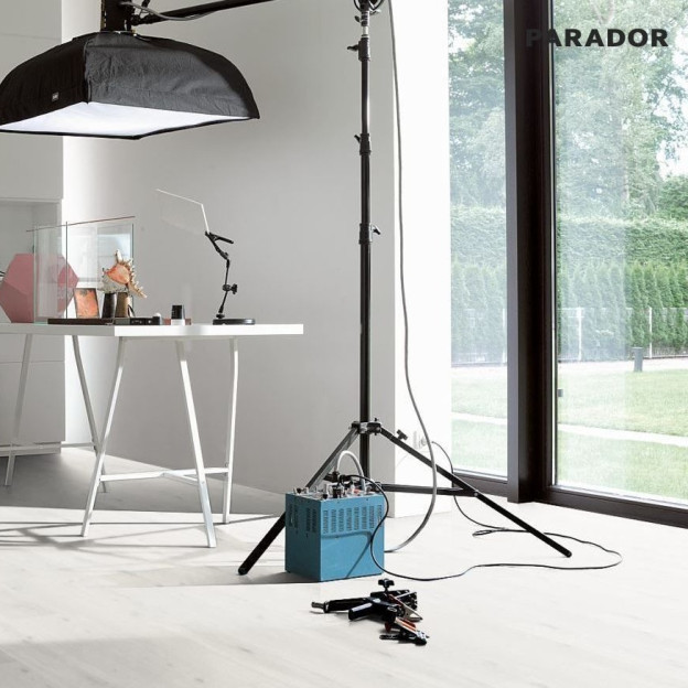 Ламінат Parador Basic 400 V4 Дуб кришталево білий 1х | 1474400