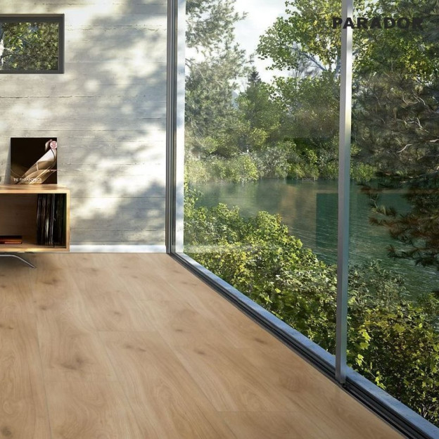 Ламінат Parador Basic 400 V4 Дуб Горизонт натуральний мат 1х | 1593797 Ламінат Parador Basic 400 V4 Дуб Горизонт натуральний мат 1х | 1593797