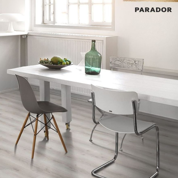 Ламінат Parador Basic 600 V4 Дуб Аскада білий вибілений 1х | 1593828 Ламінат Parador Basic 600 V4 Дуб Аскада білий вибілений 1х | 1593828