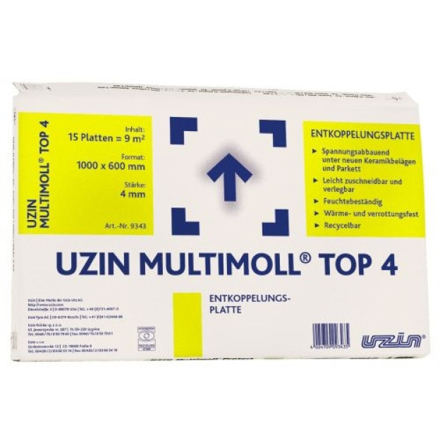 Подложка UZIN Multimoll Top 4 (4 мм) 79721