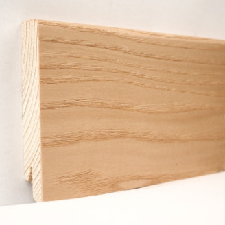Плінтус Kluchuk Модерн KLM80-04 Ясен Натуральний (80мм)
