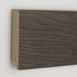 Плінтус Kluchuk Модерн KLM80-15 Дуб Базальт (80мм)